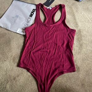 Fashion Nova Divine Basic Tank Bodysuit